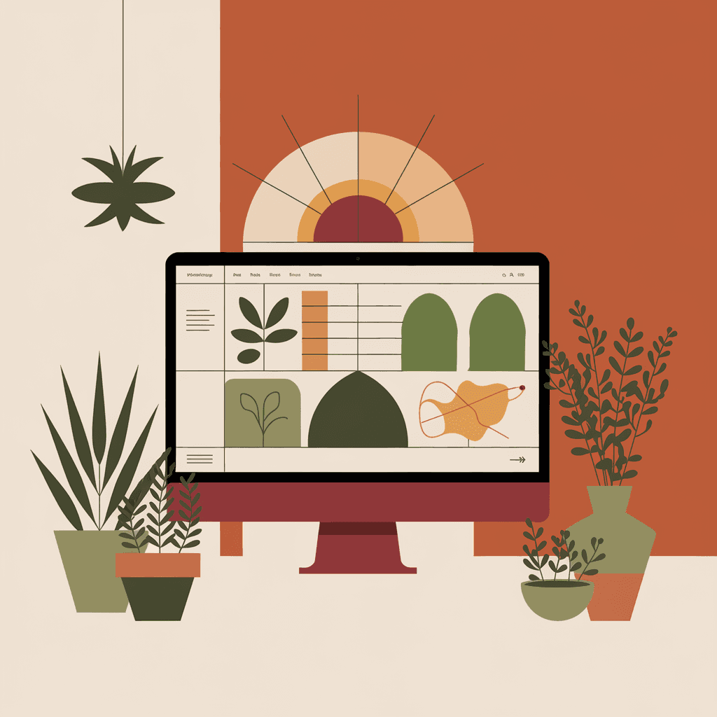 Herbalist website and social media profiles showcasing testimonials