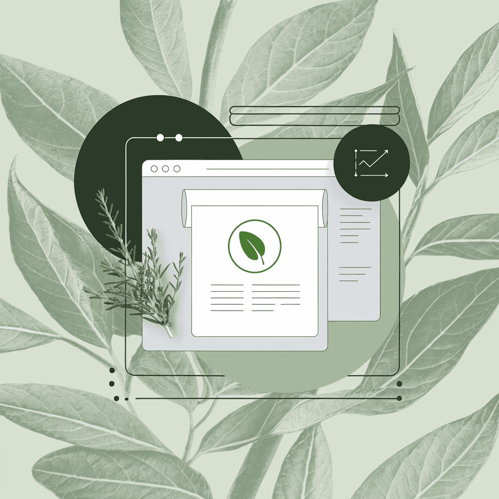 Email marketing strategy for herbalist practice