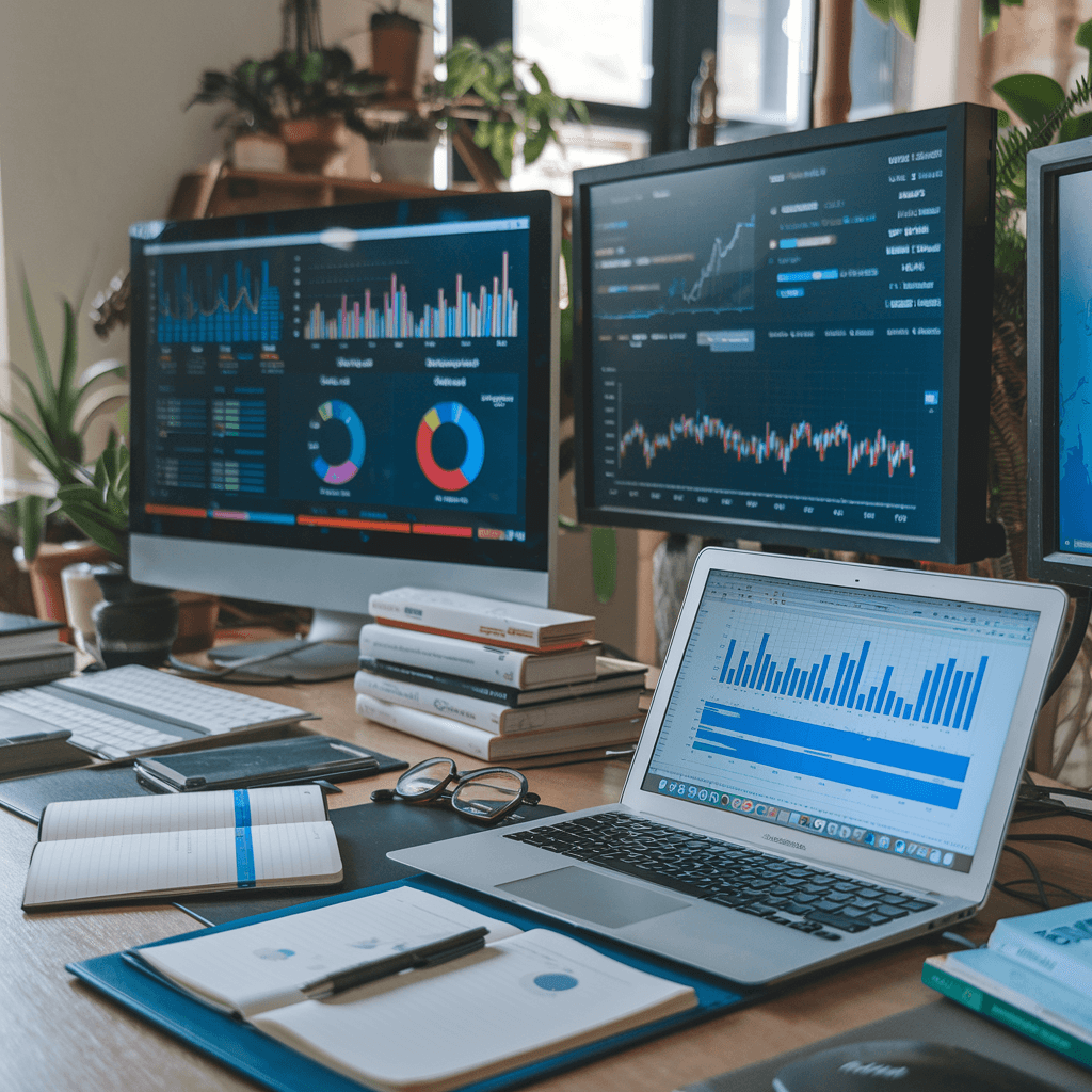 Digital marketing analytics dashboard for septic services