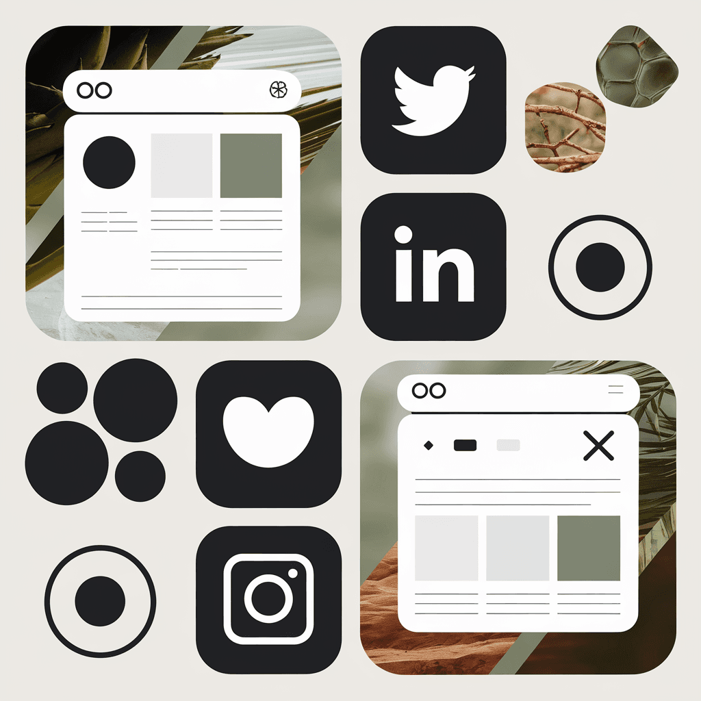 Online presence with website and social media for septic services