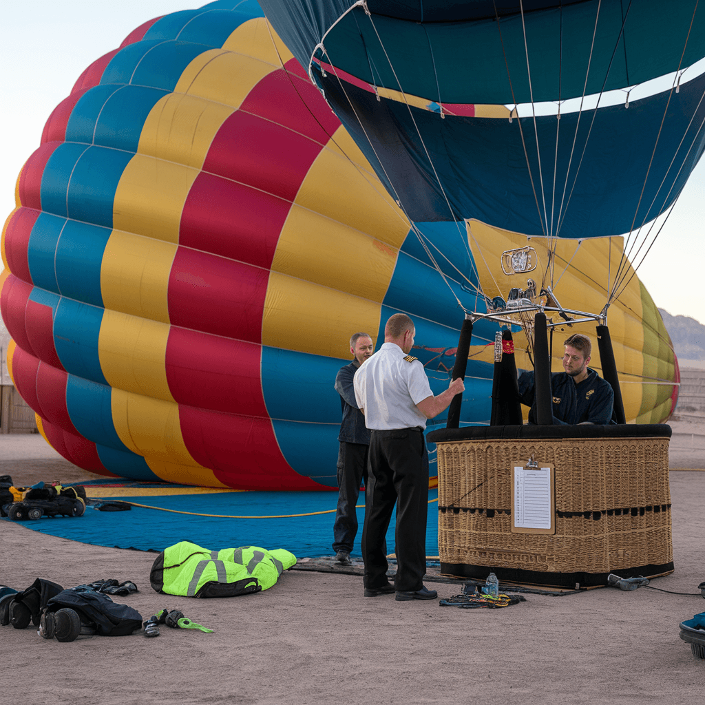 High-quality hot air balloon equipment